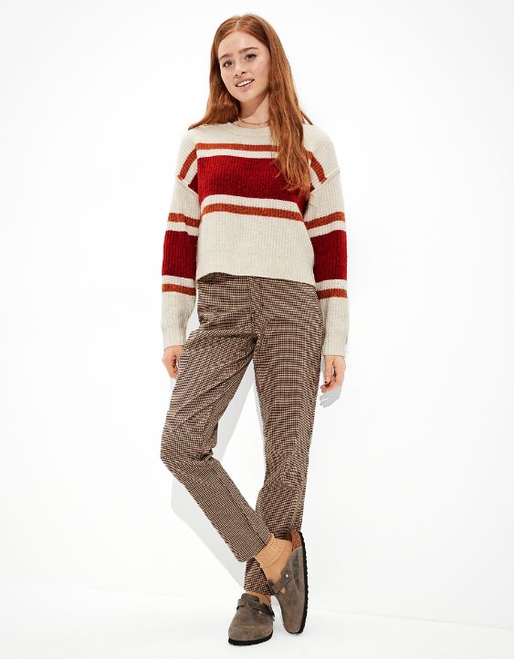 AE Striped Snowdrift Sweater