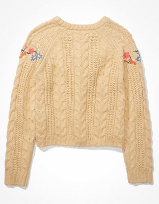 Женские свитеры American Eagle AE Embroidered Sweater — фото 4