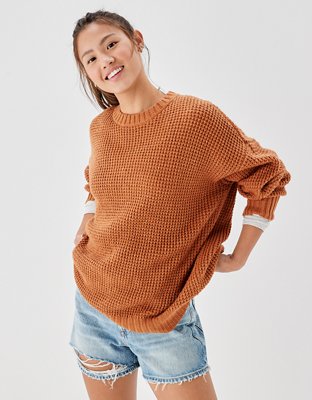 American eagle oversized sweater best sale