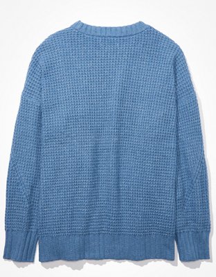 AE Oversized Waffle Knit Sweater