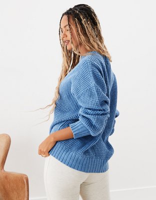 American eagle 2025 blue sweater