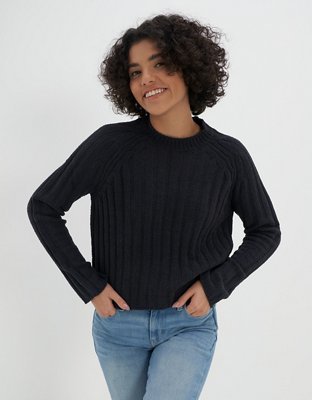 AE Long-Sleeve Ribbed Sweater