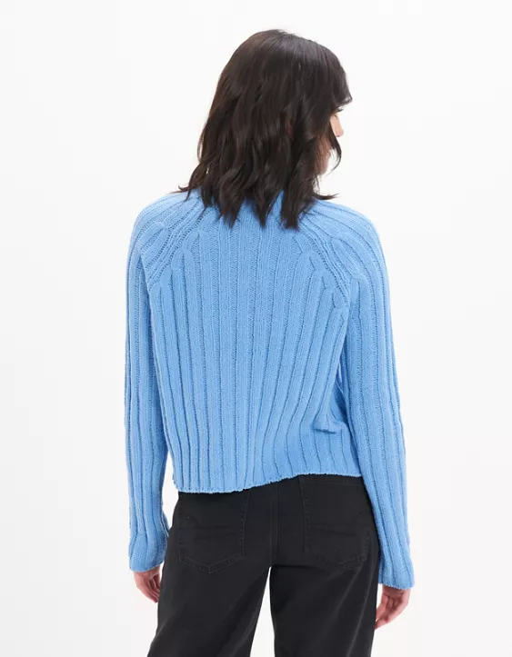 AE Long-Sleeve Ribbed Sweater