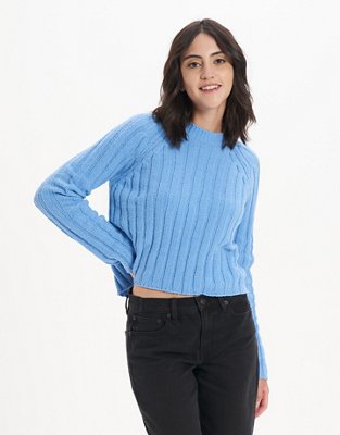 AE Long-Sleeve Ribbed Sweater