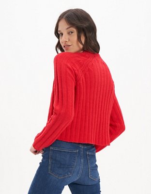 AE Long-Sleeve Ribbed Sweater