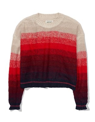 AE Boxy Striped Sweater