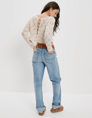 Женские свитеры American Eagle AE Crochet Sweater — фото 2