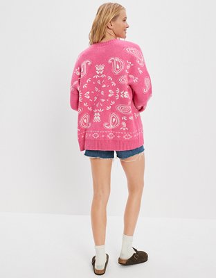 Женские свитеры American Eagle AE Oversized Bandana Sweater — фото 2
