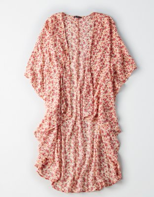American Eagle AE Hi-Lo Kimono — фото 3