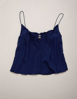 AE77 Crinkle Cami Top
