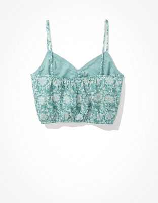 Женские топы American Eagle AE Printed Crop Cami — фото 4