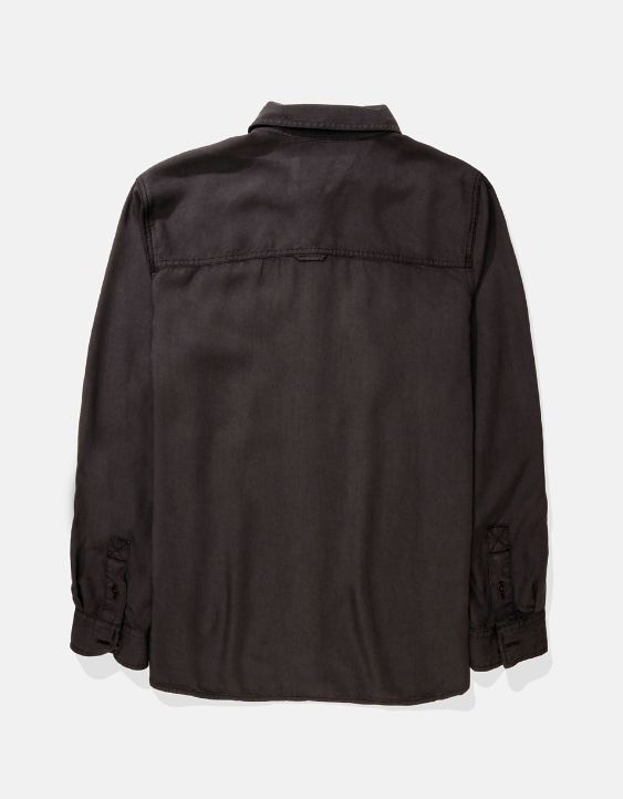 AE Long-Sleeve Button-Up Shirt