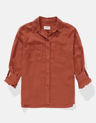 AE Bestie Camisa Manga Larga con Botones