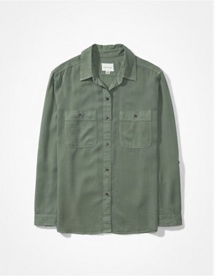 AE Bestie Camisa Manga Larga con Botones