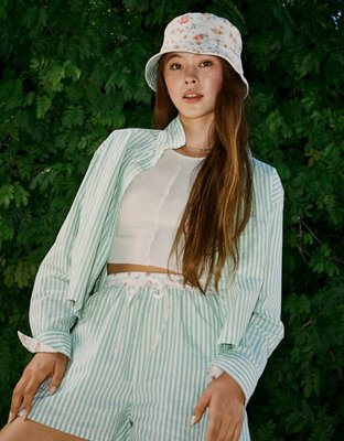 AE Clubhouse Cropped Shirt