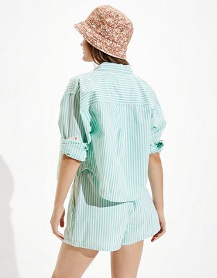 AE Clubhouse Cropped Shirt