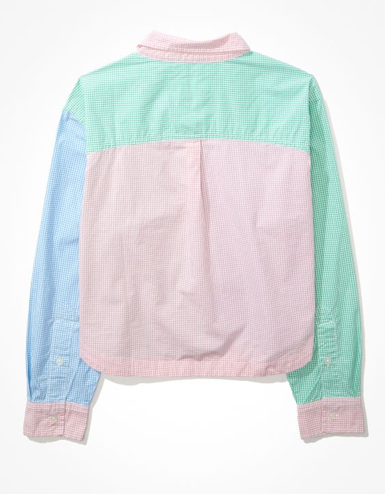 AE Clubhouse Cropped Shirt