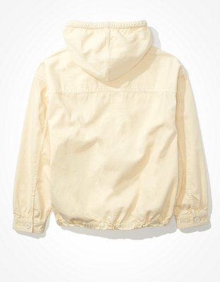 Женские худи American Eagle AE Oversized Military Shirt — фото 4