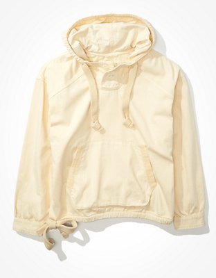 Женские худи American Eagle AE Oversized Military Shirt — фото 3