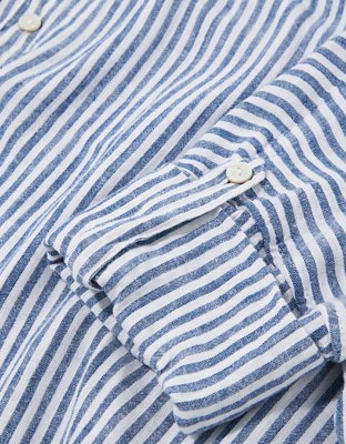 AE Oversized Button-Up Beach Shirt
