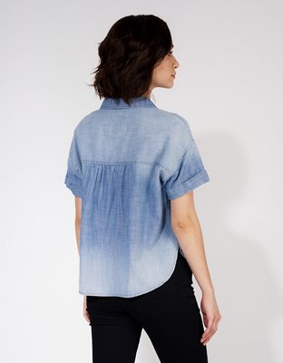 AE Short-Sleeve Button-Up Shirt