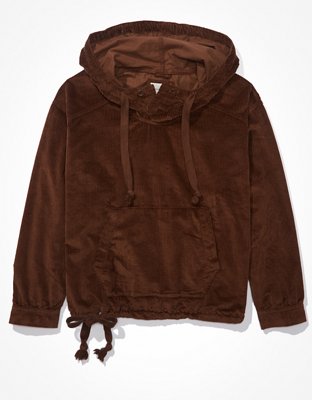 Женские худи American Eagle AE Oversized Corduroy — фото 3