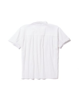 AE Short-Sleeve Button-Up Shirt