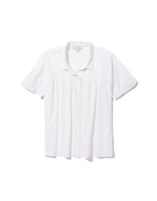 AE Short-Sleeve Button-Up Shirt