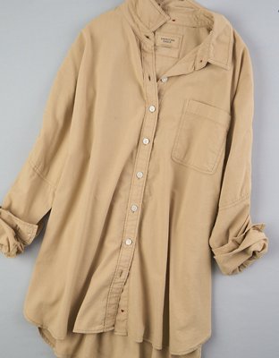 Oversize Button Shirt, Button Shirt Long Oversize