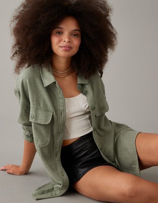 AE Oversized Fleece & Love Shacket