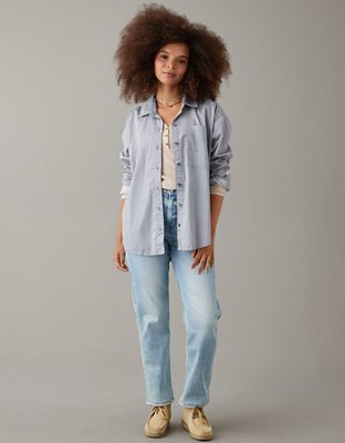 AE Perfect Button-Up Shirt