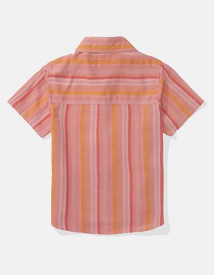 AE Short-Sleeve Button-Up Shirt
