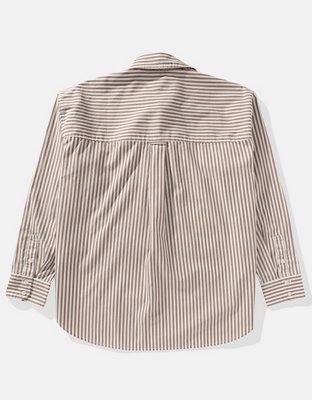 AE Oversized Perfect Button-Up Shirt