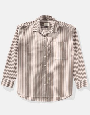 AE Oversized Perfect Button-Up Shirt