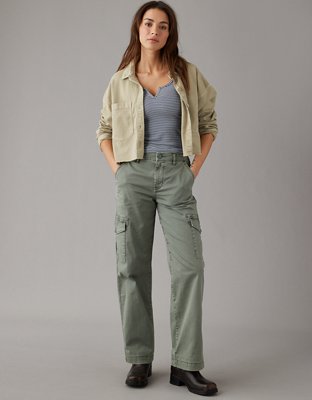 Cropped button pants - Women