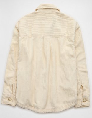 AE Corduroy Cropped Shacket