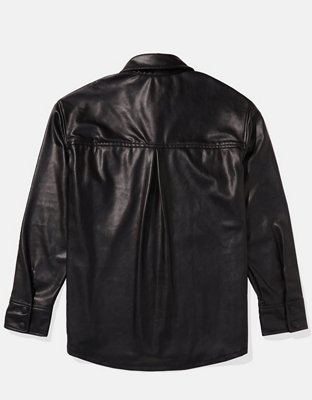 AE Sobrecamisa de Cuero Vegano