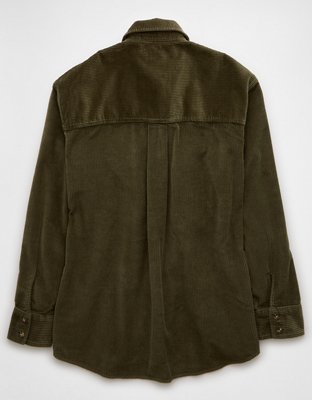 AE Oversized Corduroy Shacket