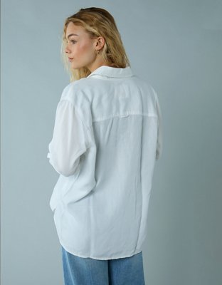 AE Bestie Camisa Manga Larga con Botones