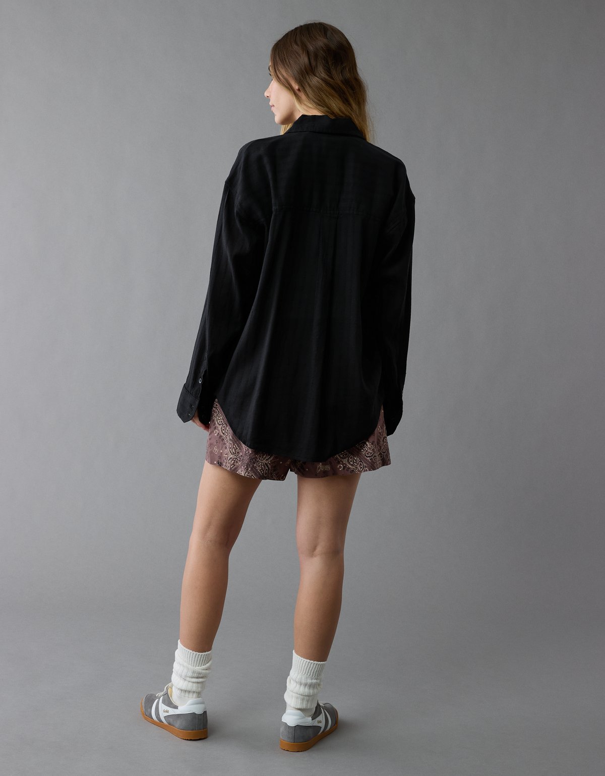 AE Perfect Button-Up Shirt - image 2