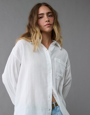AE Perfect Button-Up Shirt