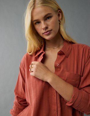 AE Perfect Button-Up Shirt