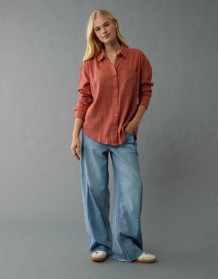 AE Perfect Button-Up Shirt