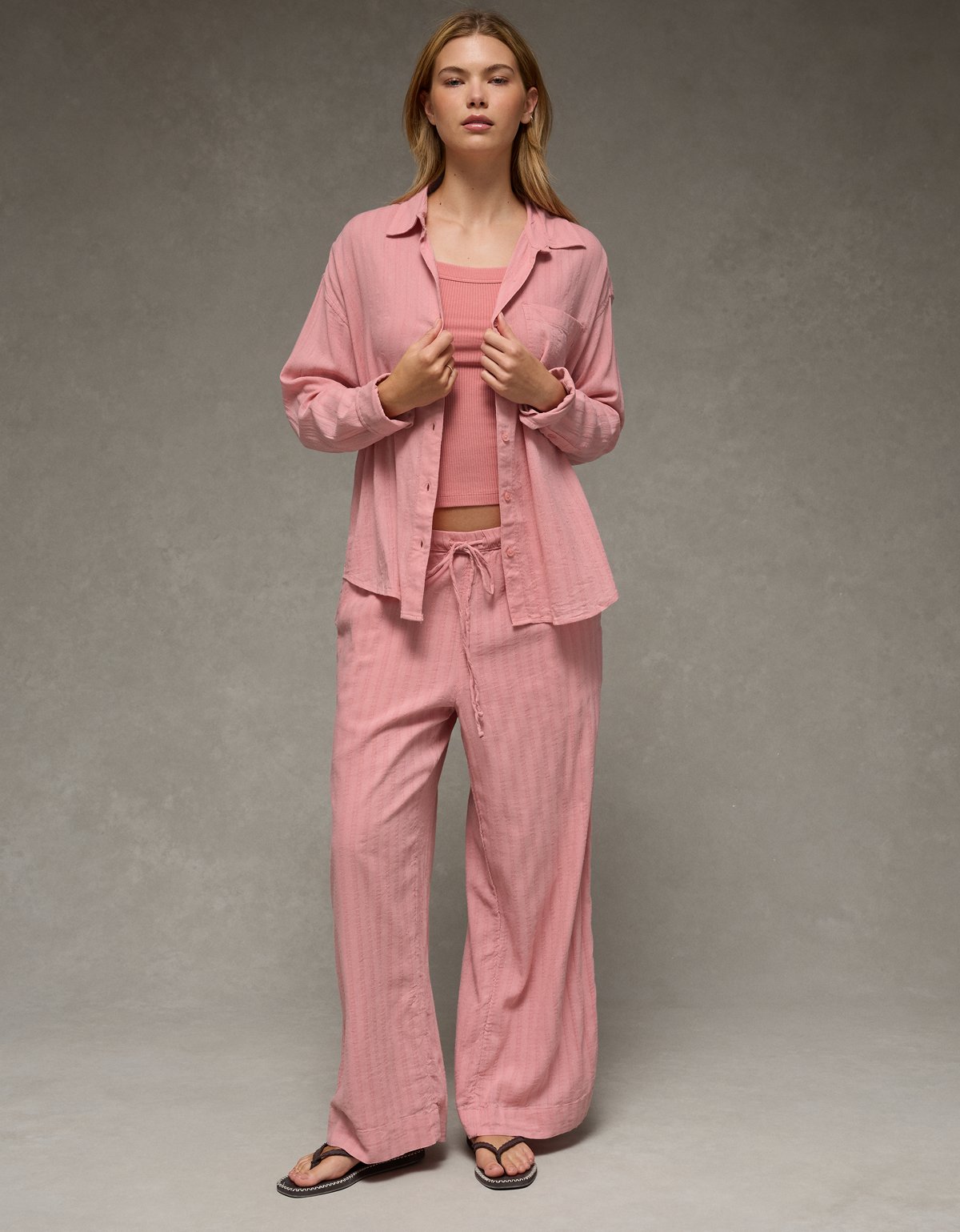 AE Perfect Button-Up Shirt - image 5