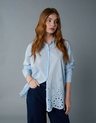 AE Perfect Button-Up Shirt