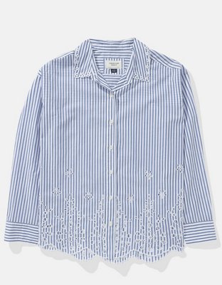 AE Camisa con Botones Bordada Perfecta