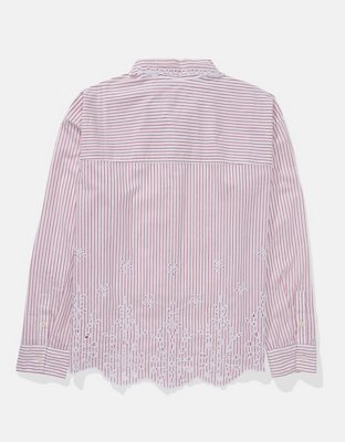 AE Camisa con Botones Bordada Perfecta