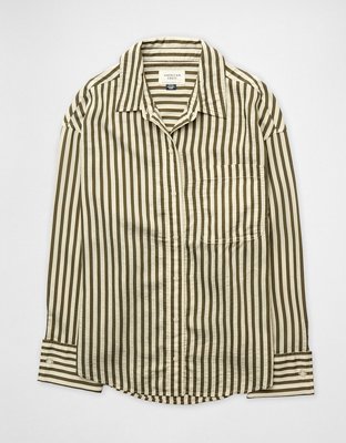 AE Oversized Button-Up Shirt