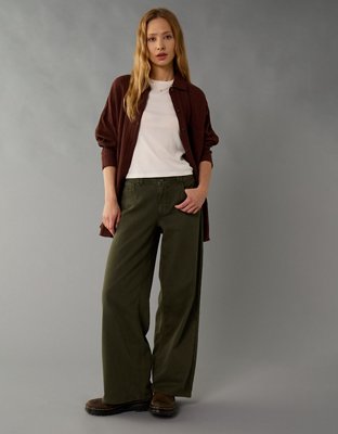 AE Oversized Button-Up Shirt