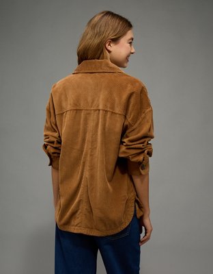 AE Oversized Corduroy Shacket